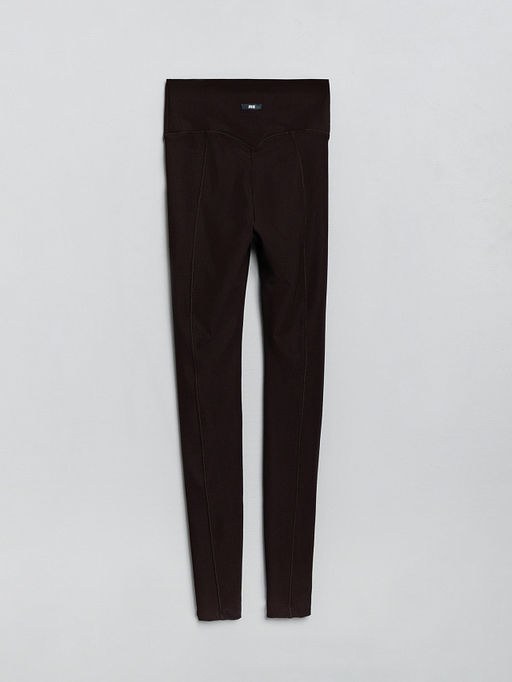 Леггинсы спортивные женские коричневые - Mark formelle фото 7