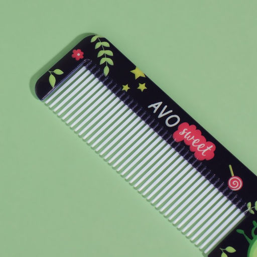 Подарочный набор Авокадо, зеркало, расчёска - Qf фото 4