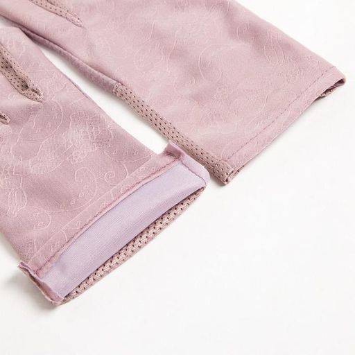 Перчатки женские MINAKU однотонные, 24 см, цв.светло-фиолетовый