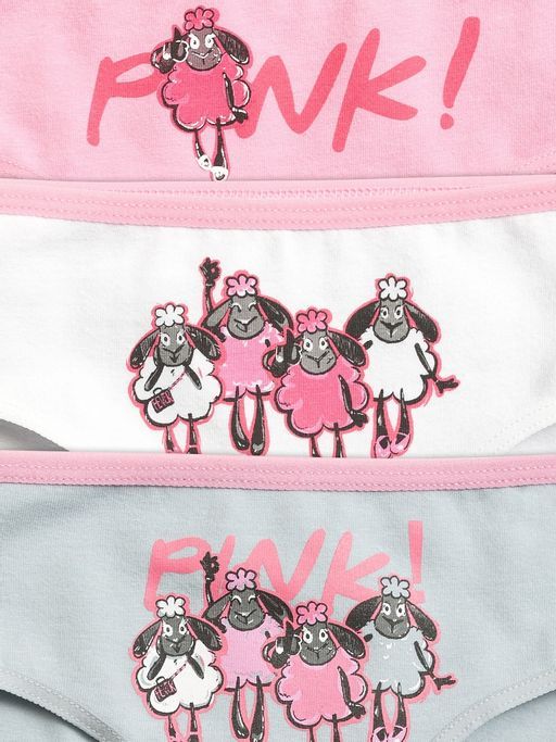 GULB3226/1(3шт. в упаковке) трусы для девочек - Pelican фото 2