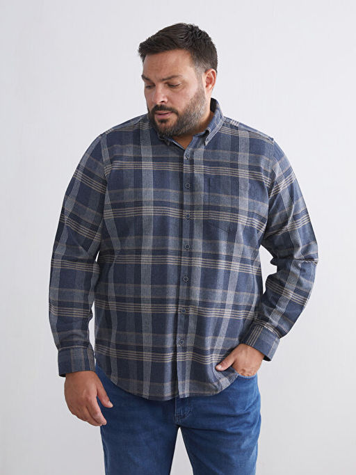 Regular Fit Uzun Kollu Gabardin Erkek G?mlek