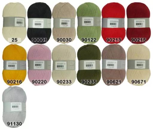 Пряжа LIDIYA W SILVER / ЛЛИДИЯ ЧШ СИЛЬВЕР