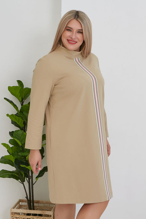 Платье Luxury Moda 1325 бежевый
