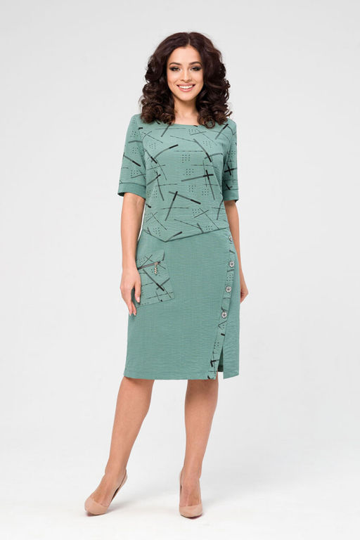 Платье Айсель(46-54) - Serenada фото 4