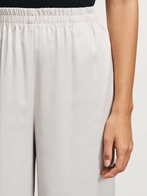 Широкие атласные брюки / Zarina  фото 6