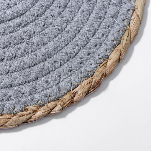 Салфетка сервировочная на стол Доляна Мэг, 2525 см, цвет голубой  фото 4