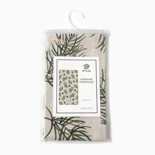 Полотенце "Этель" Christmas tree 40х73 см, 100% хл, саржа 190 гр/м2