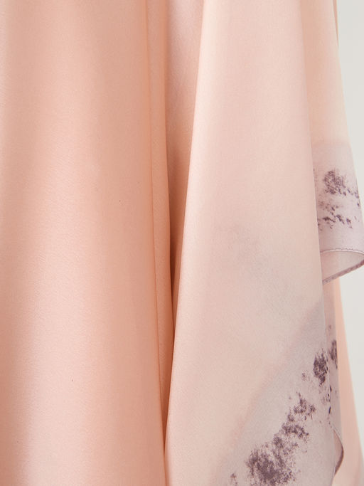 Большой, мягкий, тонкий и очень нежный двусторонний палантин с рисунком - Tantino фото 11