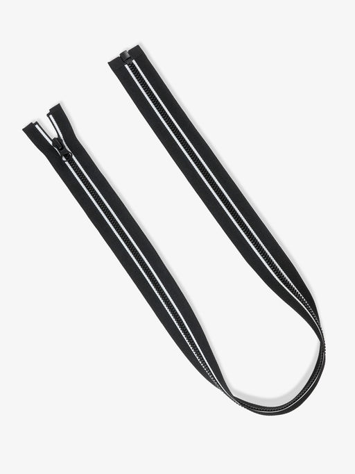 Цена за 10 шт. Молния «Трактор», №5, замок автомат, разъёмная, 70 см, чёрная