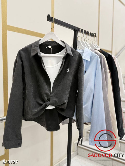 Рубашка женская с топом