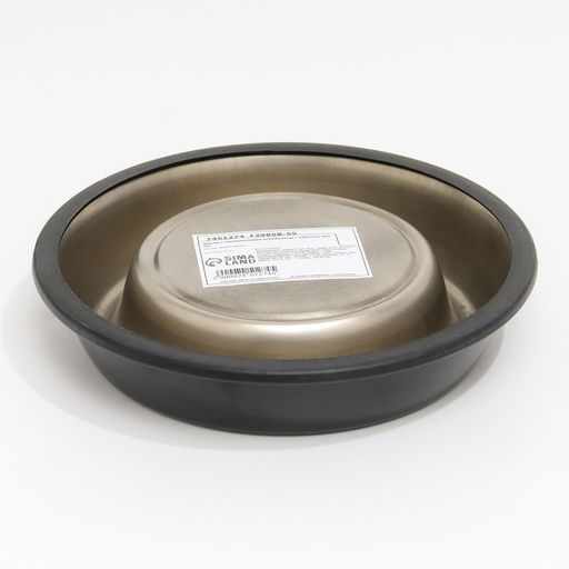 Миска с нескользящим основанием с принтом, 445 мл, чёрная - Пижон фото 4