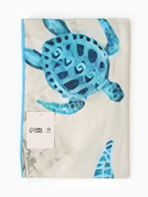 Полотенце пляжное «Этель» Voyage, 70×140 см, микрофибра 200 г/м²