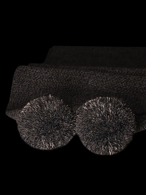 Шарф 17з15725 серо/голубой