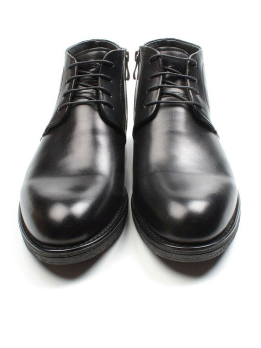 01-H9057-B17-SW3 BLACK Ботинки демисезонные мужские (натуральная кожа) - Фабричный китай фото 9