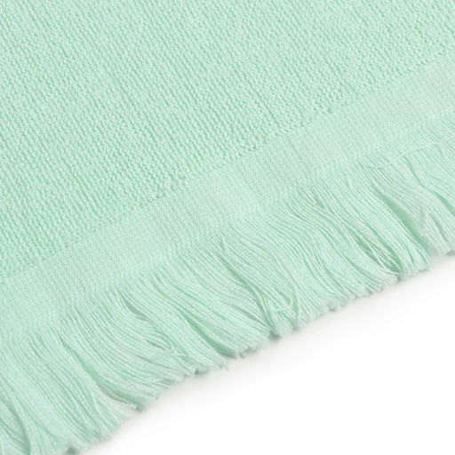 Полотенце махровое Love Life Fringe, 30х60 см, цвет мятный, 100% хлопок, 380 гр/м2 - Lovelife фото 3