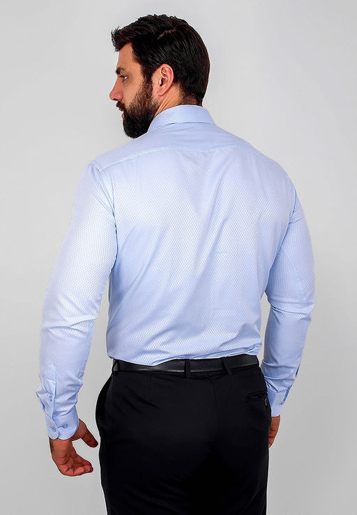 Сорочка мужская длинный рукав GREG 203/199/1170/Z_GB  фото 6