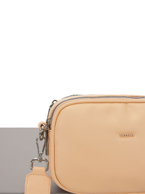 LACCOMA сумка Торри-Ф826-абрикосовый эко кожа хлопок