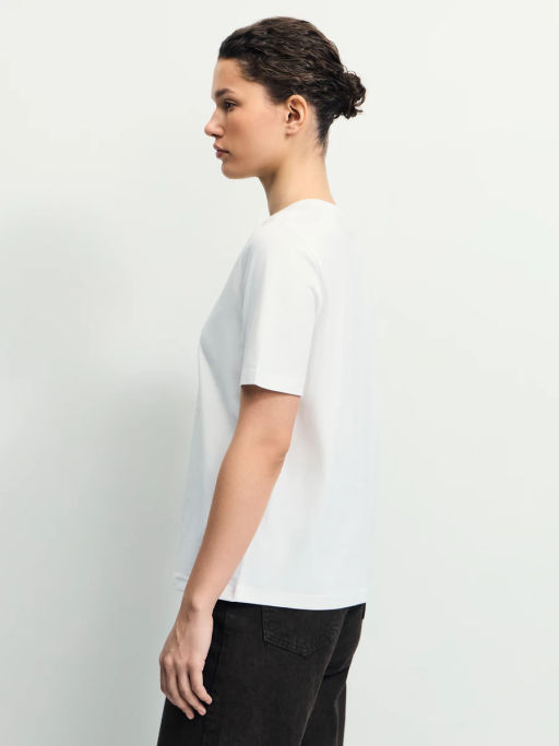 Базовая футболка из хлопка / Zarina  фото 5