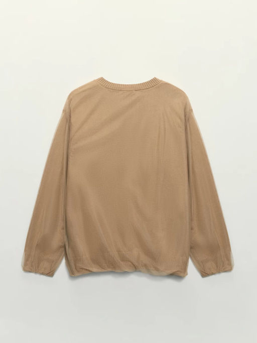 Двухслойный кардиган с хлопком в составе / Zarina фото 9