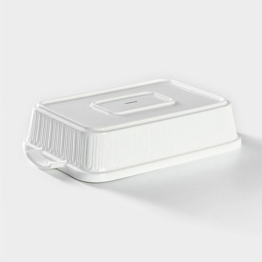 Мармит из жаропрочной керамики прямоугольный Magistro «Бланш», 2 л, 31×19×11 см