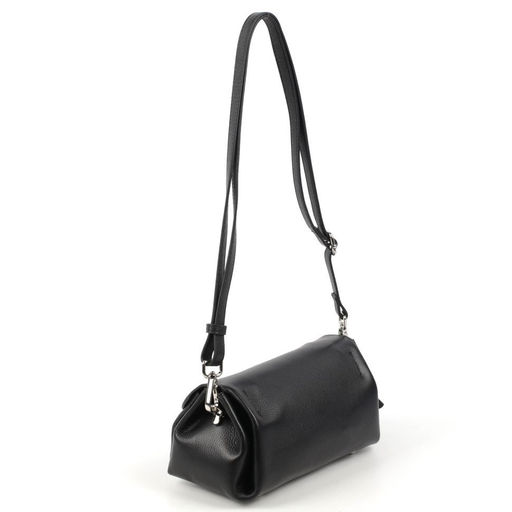 Женская кожаная сумка бочонок через плечо 0025-1 - Cidirro фото 3