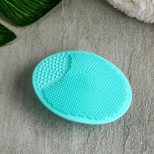 Щеточка для умывания I am mermaid, бирюзовый, 6,5 х 5 см - Art beauty фото 2