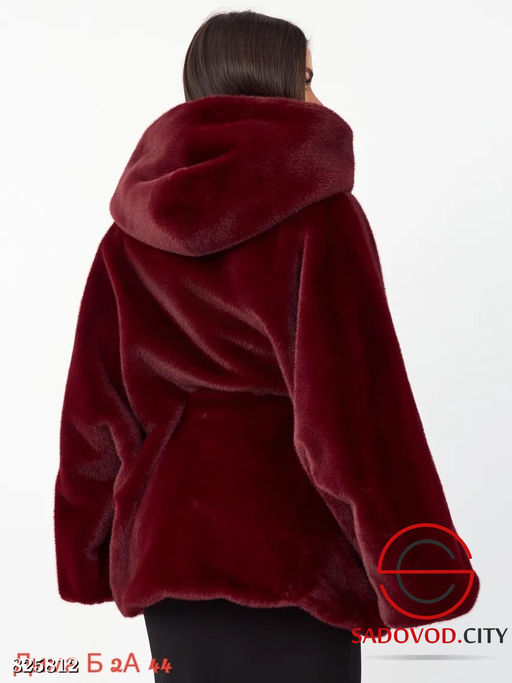 Шуба женская из искусственного меха