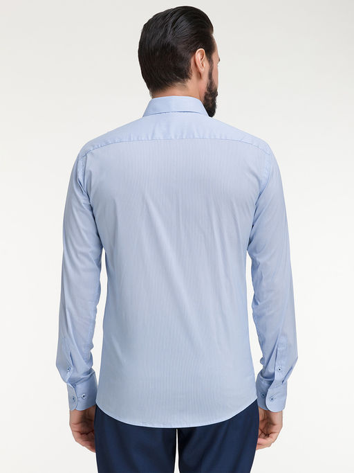 Сорочка мужская длинный рукав GREG 201/191/6130/Z/1p STRETCH_x  фото 8