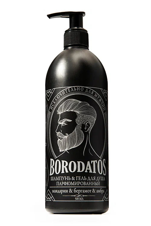 BORODATOS шампунь-гель д/душа 500мл