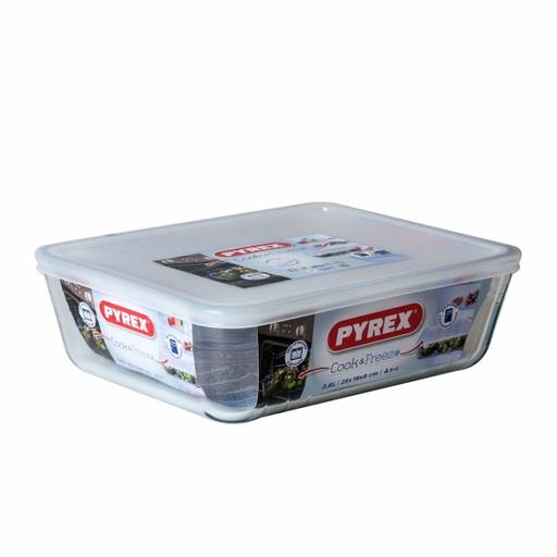 Форма для запекания и выпечки с крышкой COOK&FREEZE 0.8л 19x14x5см прямоугольная