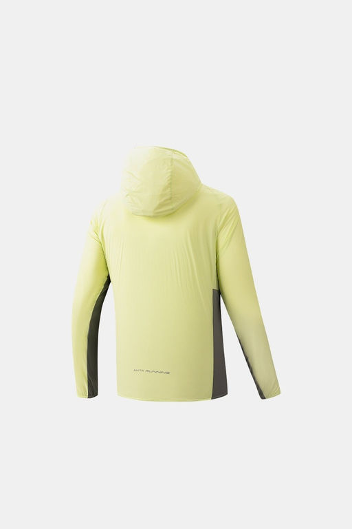 Ветровка Зеленый неон ANTA RUNNING Woven Track Top  фото 2