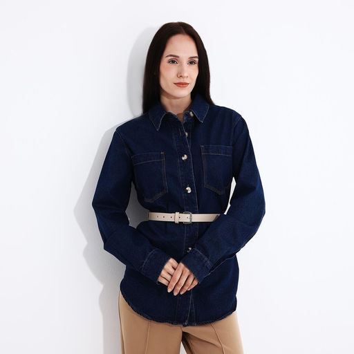 Ремень женский, ширина 2,5 см, винт, пряжка металл, цвет бежевый - Simaland фото 3