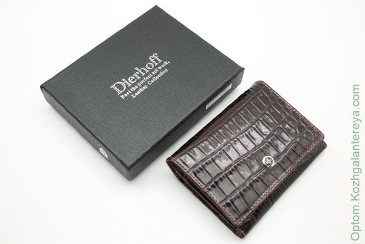 Кожаная мужская визитница Dierhoff Д 7188-481  фото 4