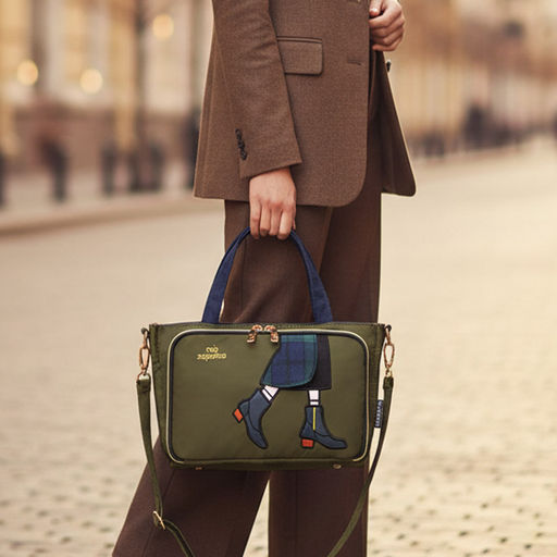 Сумка A-ZP-1108-Green - Ferro фото 12