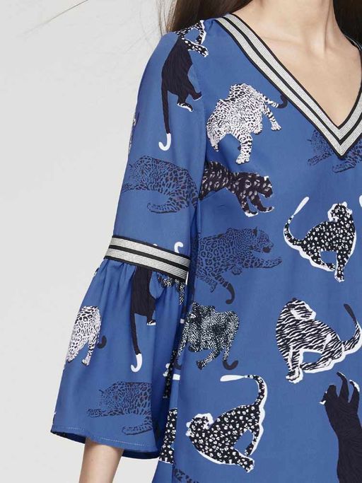 Платье, синее - Heine фото 5