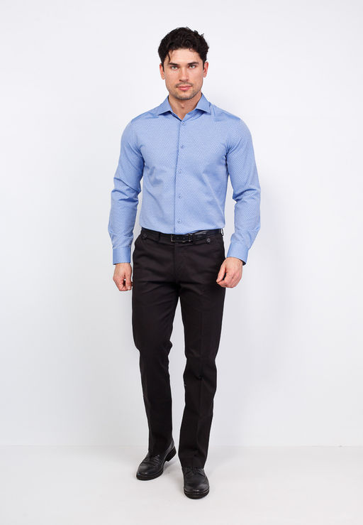 Сорочка мужская длинный рукав GREG 223/139/1172/ZV  фото 5