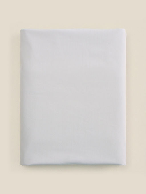 Простыня на резинке 2-спальная SL Home, 160200+30 см, серая, перкаль - Sima-land home фото 7