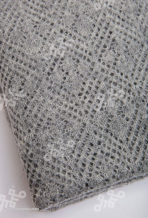 Палантин из 100% монгольской шерсти (арт. 05138-1) - Тод оймс ххк фото 5