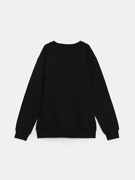 Bisiklet Yaka Erkek ?ocuk Sweatshirt