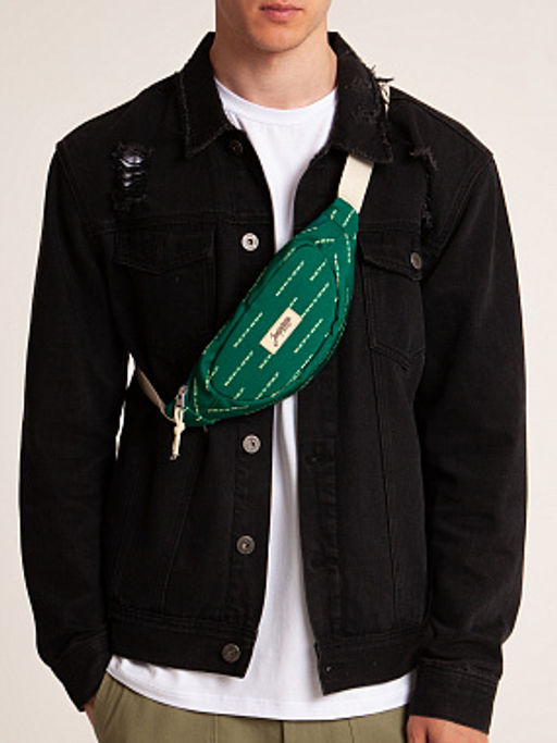 Сумка ЗАПОРОЖЕЦ Miru Mir Small Waist Bag ZIP GREEN  фото 4