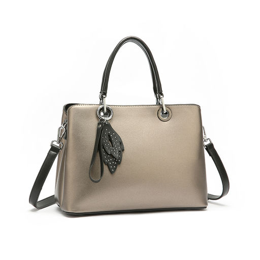 Сумка женская 18086 Темное серебро