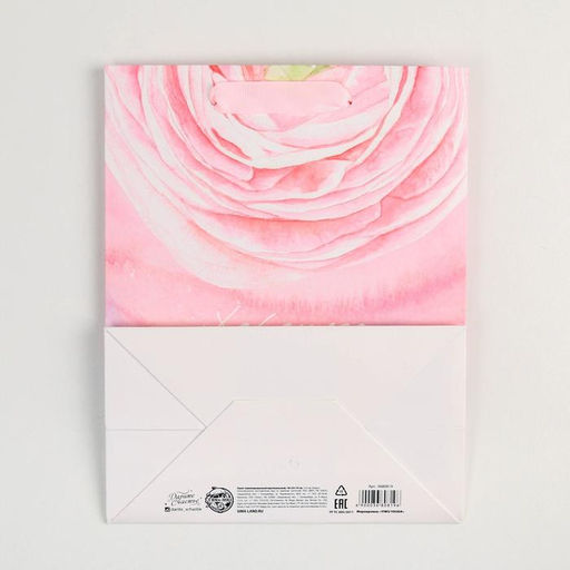 Пакет подарочный ламинированный, упаковка, «Хорошего настроения», MS 18 х 23 х 8 см