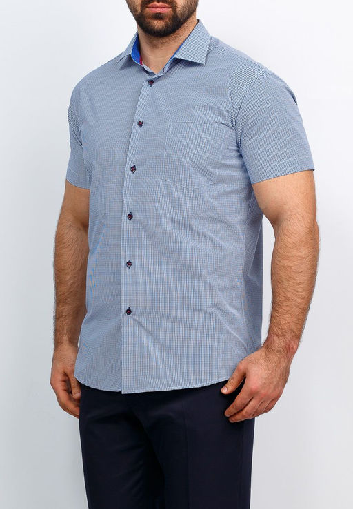 Сорочка мужская короткий рукав GREG 124/109/7489/Z/1  фото 9