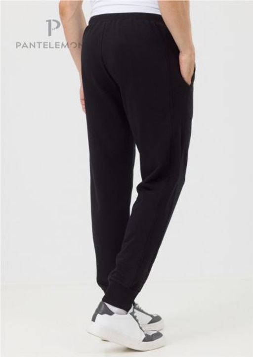 Мужские брюки зауженные из футера PDB-242 - Pantelemone фото 6