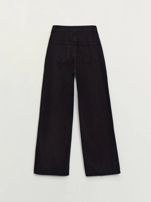 Джинсы wide leg с высокой посадкой / Zarina  фото 8