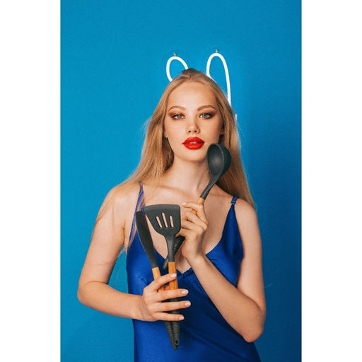 Лопатка с прорезями Доляна Брауни, 327 см, цвет МИКС  фото 9