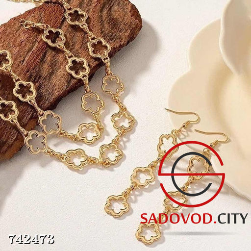 Комплект бижутерии серьги, колье и браслет - Bruno фото 9