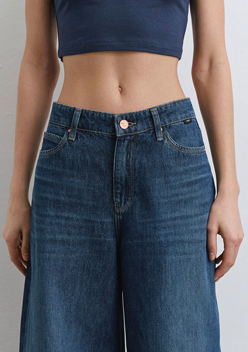 Mimi Iconic Koyu Mavi Jean Pantolon