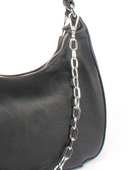 Сумка женская искусственная кожа FR-6620-1, 1отд+еврокарм, плечевой ремень, черный SALE 258368 - Adelia фото 9