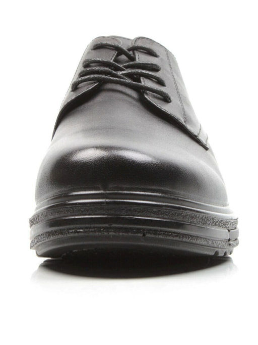 03-5066 BLACK Полуботинки женские (натуральная кожа)